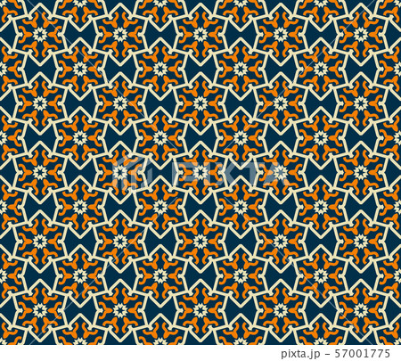Seamless pattern decorative symmetries, ornament Seamless pattern decorative symmetries, ornament 57001775