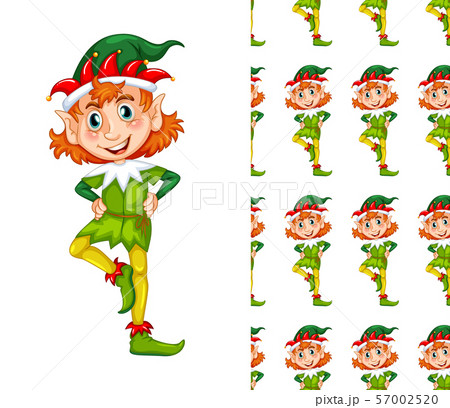 Seamless pattern for wallpaper, wrapping isolated 57002520