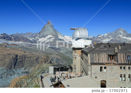 マッターホルン　ゴルナーグラート　天文台 57002971