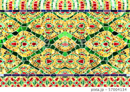 The walls were decorated with stained glass. The walls were decorated with stained glass. 57004134