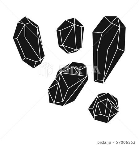 Vector illustration of granules and salty sign. Set of granules and grains stock symbol for web. Vector illustration of granules and salty sign. Set of granules and grains stock symbol for web. 57006552