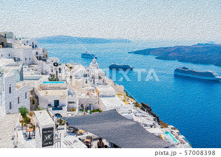 【ギリシャ】サントリーニ島 【ギリシャ】サントリーニ島 57008398