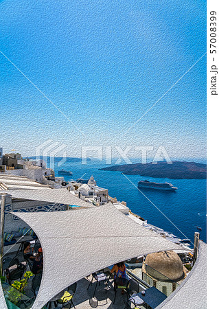 【ギリシャ】サントリーニ島 57008399