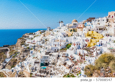 【ギリシャ】サントリーニ島 57008547