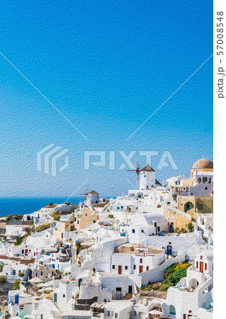 【ギリシャ】サントリーニ島 57008548
