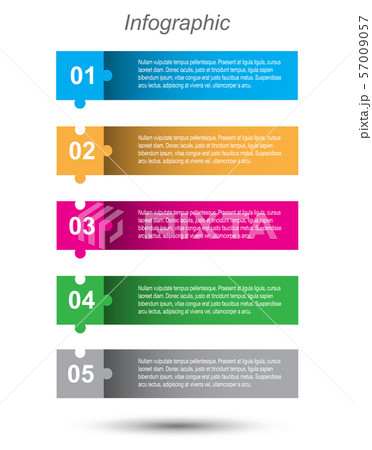 Info-graphic design template. 57009057