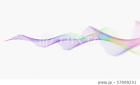 CGパーティクル レーザーで発光するパーティクル CGパーティクル レーザーで発光するパーティクル 57009231