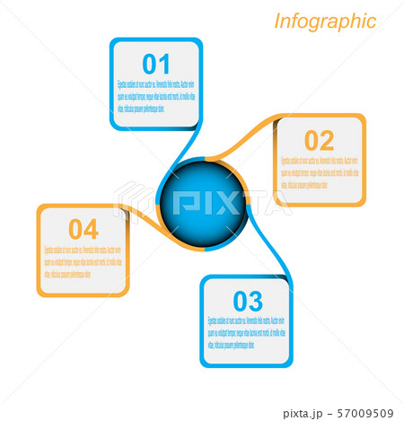 Info-graphic design template. Info-graphic design template. 57009509