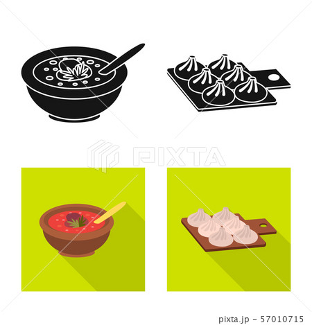 Vector illustration of culture and sightseeing icon. Collection of culture and originality vector 57010715