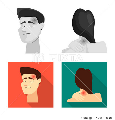 Vector design of hospital and rendering logo. Collection of hospital and help vector icon for stock. Vector design of hospital and rendering logo. Collection of hospital and help vector icon for stock. 57011636