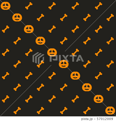 Halloween pattern. Seamless vector background with 57012009