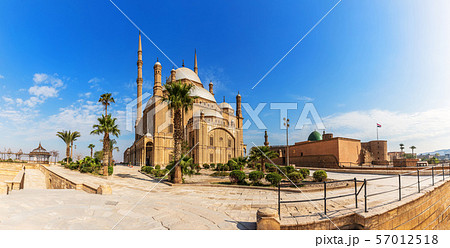 Panorama of the Great Mosque in the Cairo Citadel, Panorama of the Great Mosque in the Cairo Citadel, 57012518