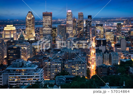 Montreal skyline from Mont Royal Montreal skyline from Mont Royal 57014864