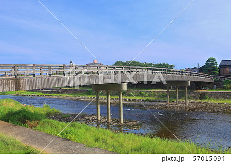 【石川県】晴天下の金沢 うめのはし 【石川県】晴天下の金沢 うめのはし 57015094