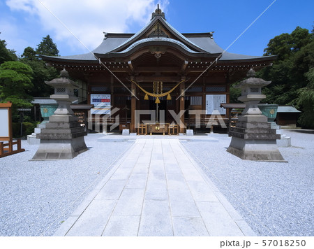 白鷺神社の拝殿(上三川町、栃木) 白鷺神社の拝殿(上三川町、栃木) 57018250