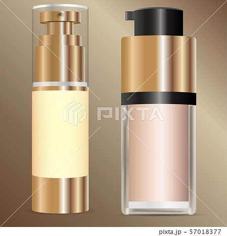 Tonal cream, concealer, base cosmetic mockup set Tonal cream, concealer, base cosmetic mockup set 57018377