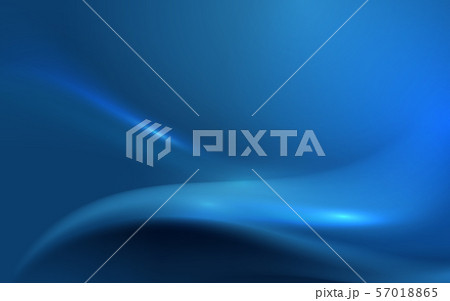 Abstract blue wavy with blurred light curved lines background. Technology futuristic concept 57018865