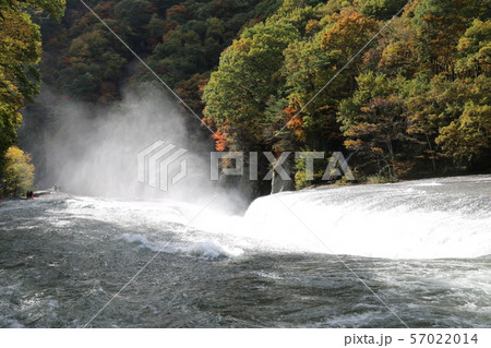 吹割の滝：群馬県沼田市利根町の景勝地（1） 57022014