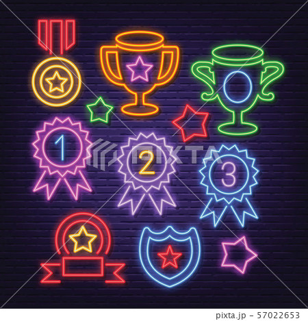 award neon icons 57022653