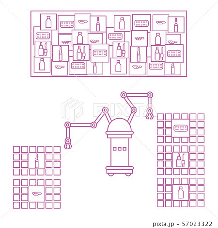 Smart automatic robotic sorting of drugs Smart automatic robotic sorting of drugs 57023322