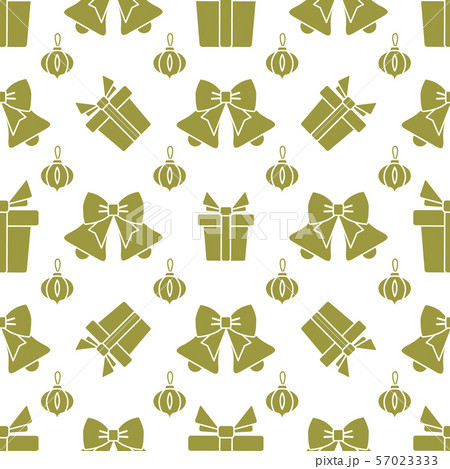 New year 2020, Christmas vector seamless pattern 57023333