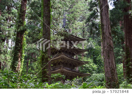 国宝 羽黒山五重塔 国宝 羽黒山五重塔 57025848