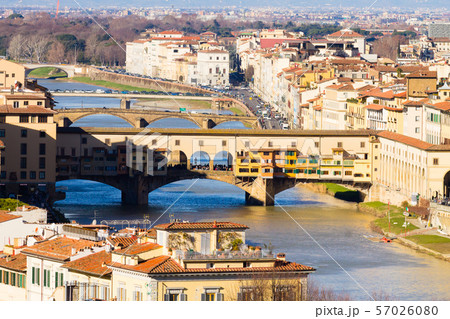 Old Bridge view, Florence, Italy Old Bridge view, Florence, Italy 57026080