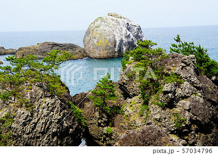 三陸復興国立公園 種差海岸 白岩 三陸復興国立公園 種差海岸 白岩 57034796
