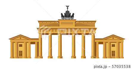 Brandenburg Gate in Berlin. Brandenburg Gate in Berlin. 57035538
