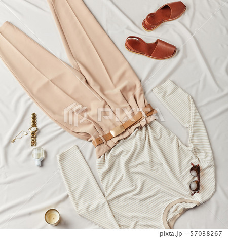 fashionable smart clothing has been prepared for vacation 57038267