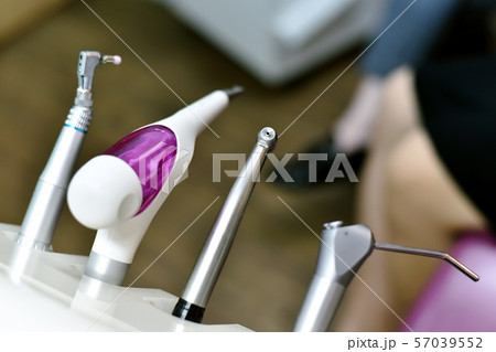 Dental equipment for teeth cleaning, Dentist 57039552