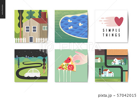 SImple things - postcards SImple things - postcards 57042015