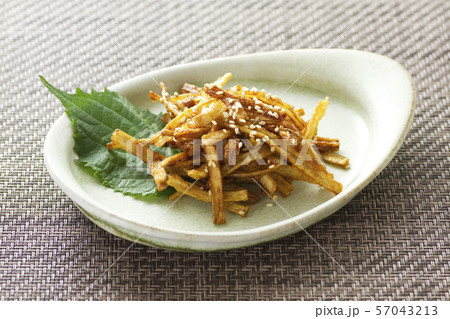 ごぼうの甘辛揚げ11 57043213