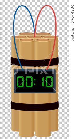 A Time Bomb Stock Illustration