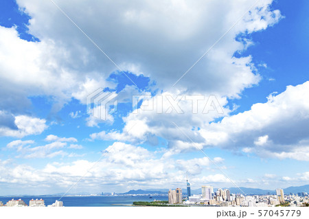 都市風景　福岡市 57045779