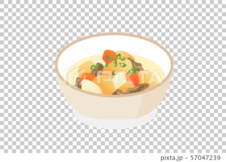 肉じゃがのイラスト素材
