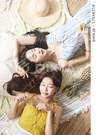 女子旅 リゾート 俯瞰 女子旅 リゾート 俯瞰 57048559