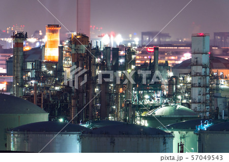 《神奈川県》工場夜景・京浜工業地帯 《神奈川県》工場夜景・京浜工業地帯 57049543