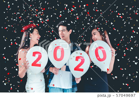 2020 Newyear party ,celebration party group of 57049697