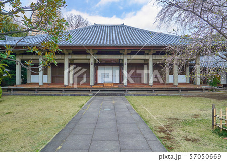 東京都台東区谷中にある護国山天王寺の本堂 57050669