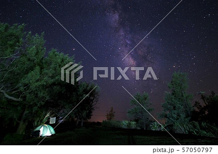 沖縄西表島・星砂の浜での天の川とキャンプ 57050797
