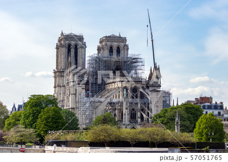 Notre Dame de Paris after the fire - Paris, France Notre Dame de Paris after the fire - Paris, France 57051765