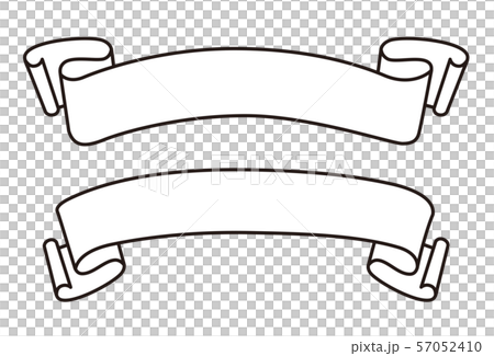 帯フレームセットのイラスト素材