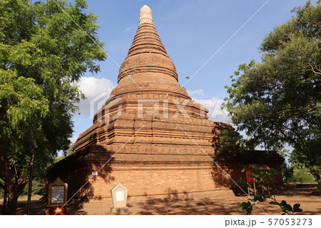 パゴダ群　世界遺産　バガン　ミャンマー 57053273