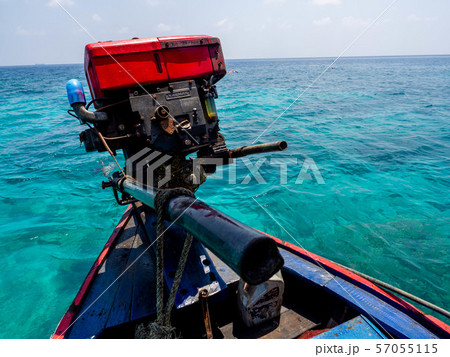 Tourist Boat to snorkeling at Surin Island, Thailand : March 2019. Tourist Boat to snorkeling at Surin Island, Thailand : March 2019. 57055115