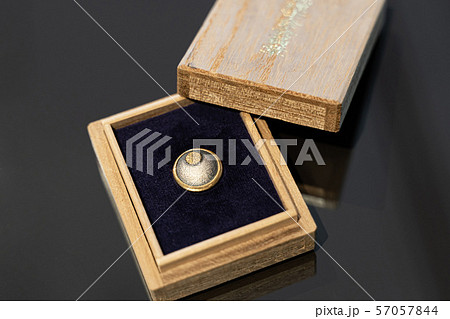 税理士バッジのアップ 57057844