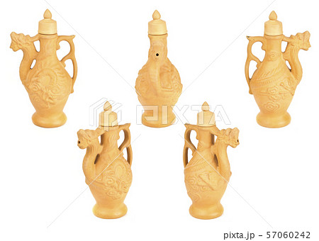 Antique teapot isolated on white background Antique teapot isolated on white background 57060242