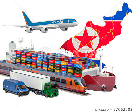 Cargo shippingin North Korea 57062503