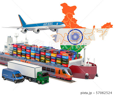 Cargo shipping and freight transportation in India 57062524