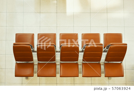 Top view of empty seats 57063924